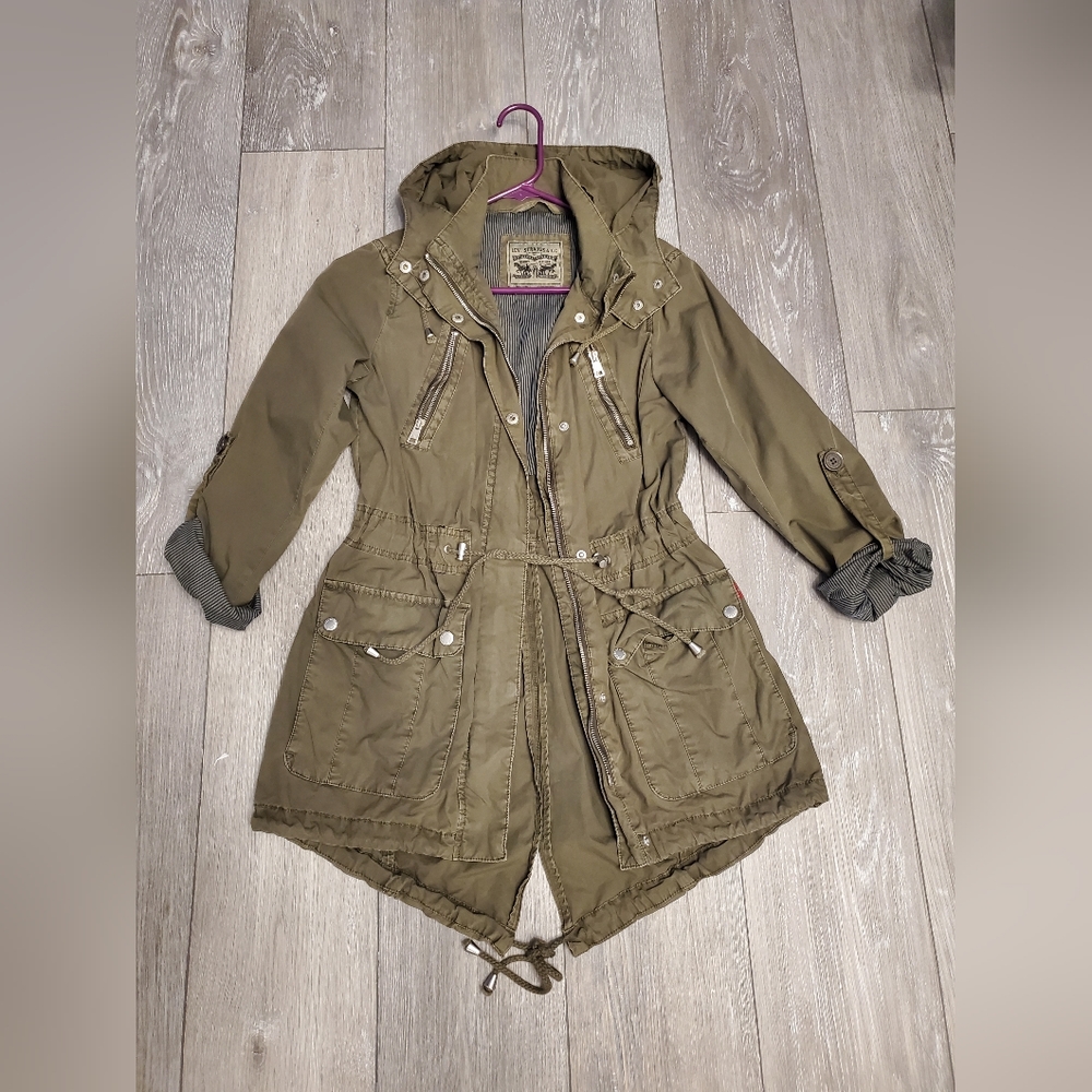 Levi Utility Olive Jacket